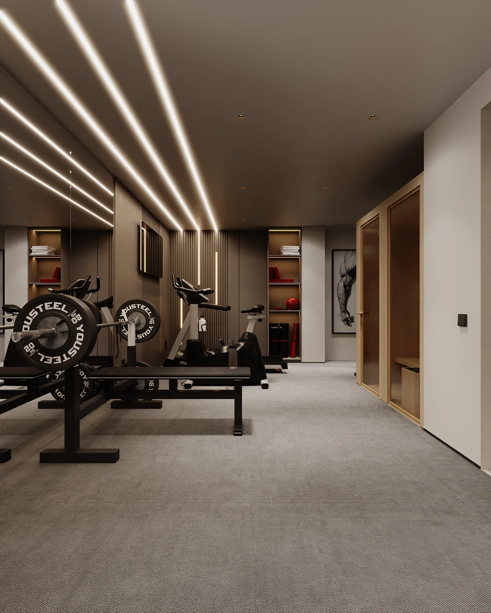 House Interior Design Project, 315 m², Lisbon — image 115